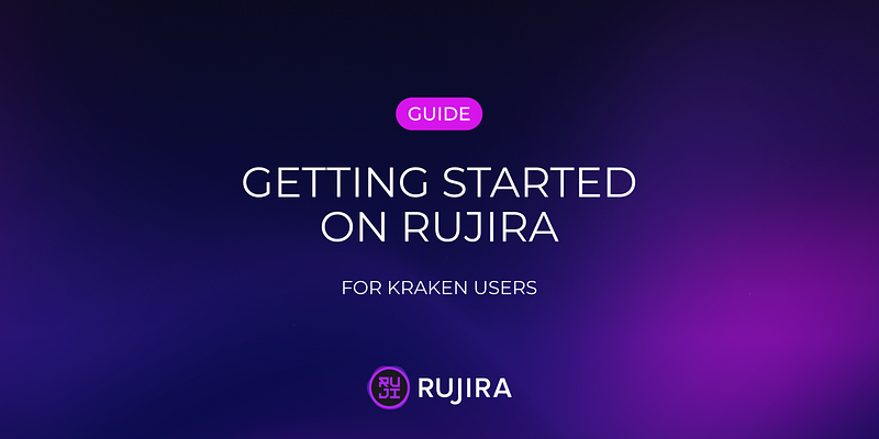 How to Get Your Assets From Kraken Onto Rujira